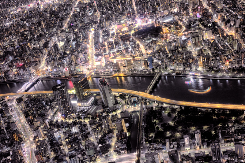 vew from tokyoskytree