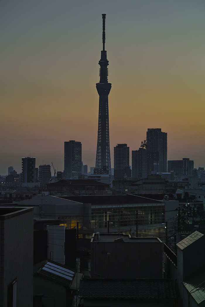 Tokyo skytree view from my office 2015 2 12 nobiann