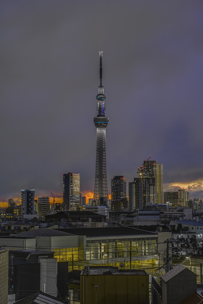 Tokyo skytree view from my office 2015 3 10-2nobiann
