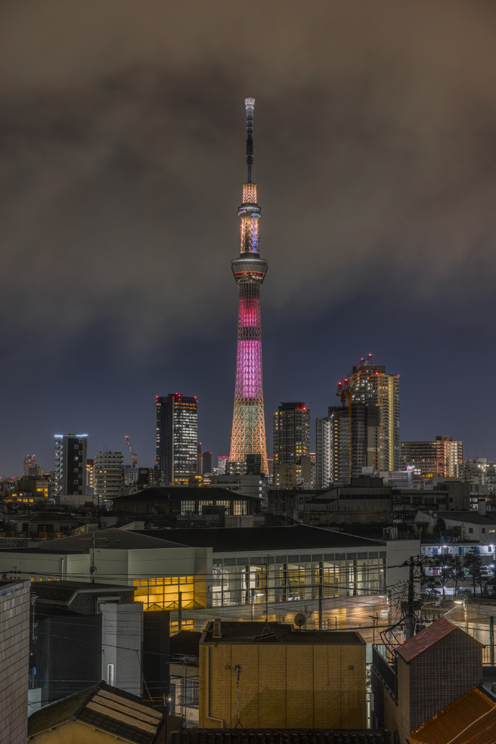 Tokyo skytree view from my office 2015 3 11nobiann