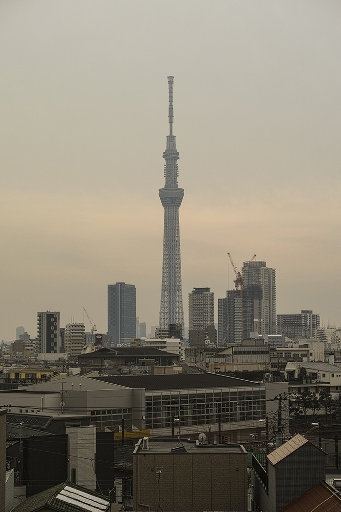 Tokyo skytree view from my office 2015 3 18nobiann