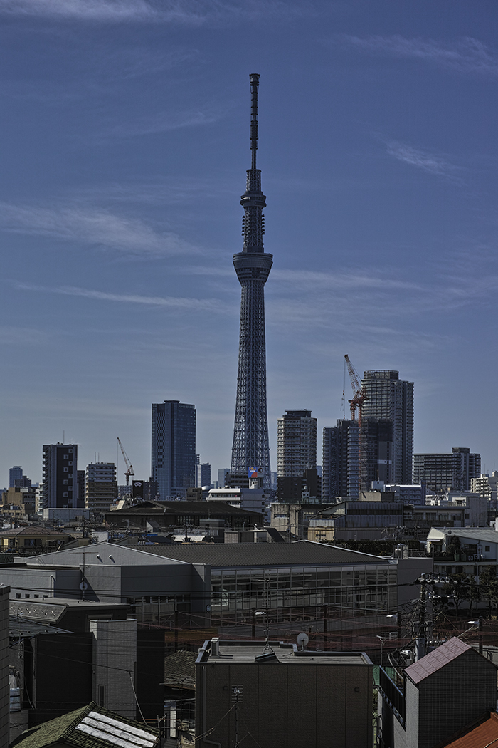 Tokyo skytree view from my office 2015 3 2 nobiann