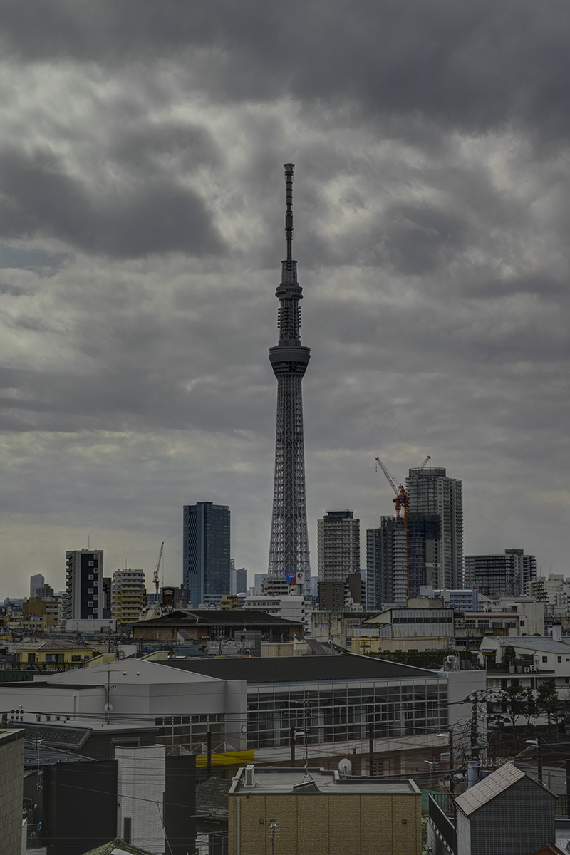 Tokyo skytree view from my office 2015 3 6nobiann