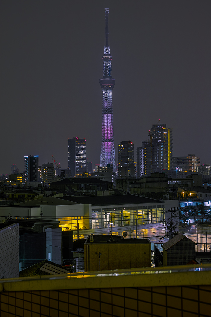Tokyo skytree view from my office 2015 4 6nobiann