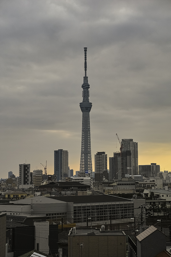 Tokyo skytree view from my office 2015 4 9nobiann