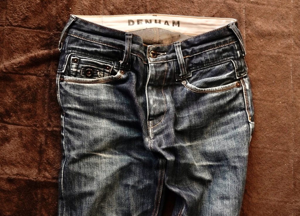 デンハム スキンの色落ちと経年変化【denham skin】#6 18ヶ月で約4220 ...